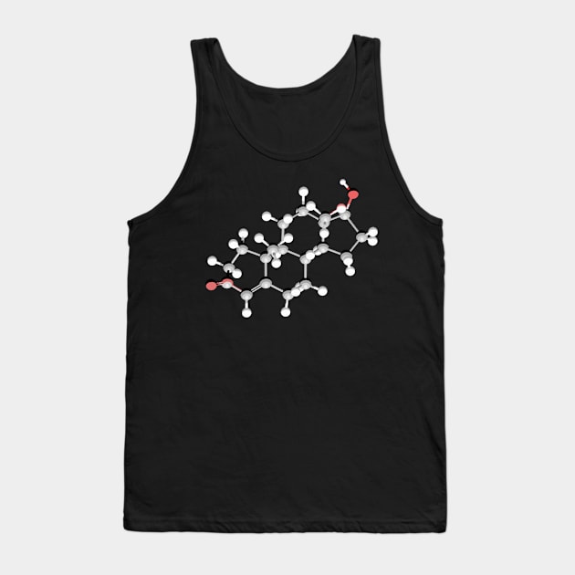 Testosterone Molecule Tank Top by ChemECool